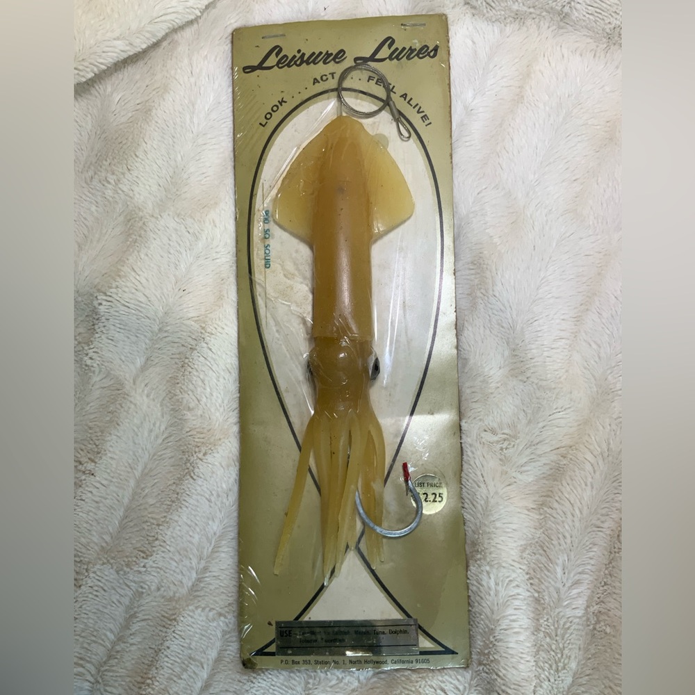 Leisure Lures Vintage Squid fishing lure